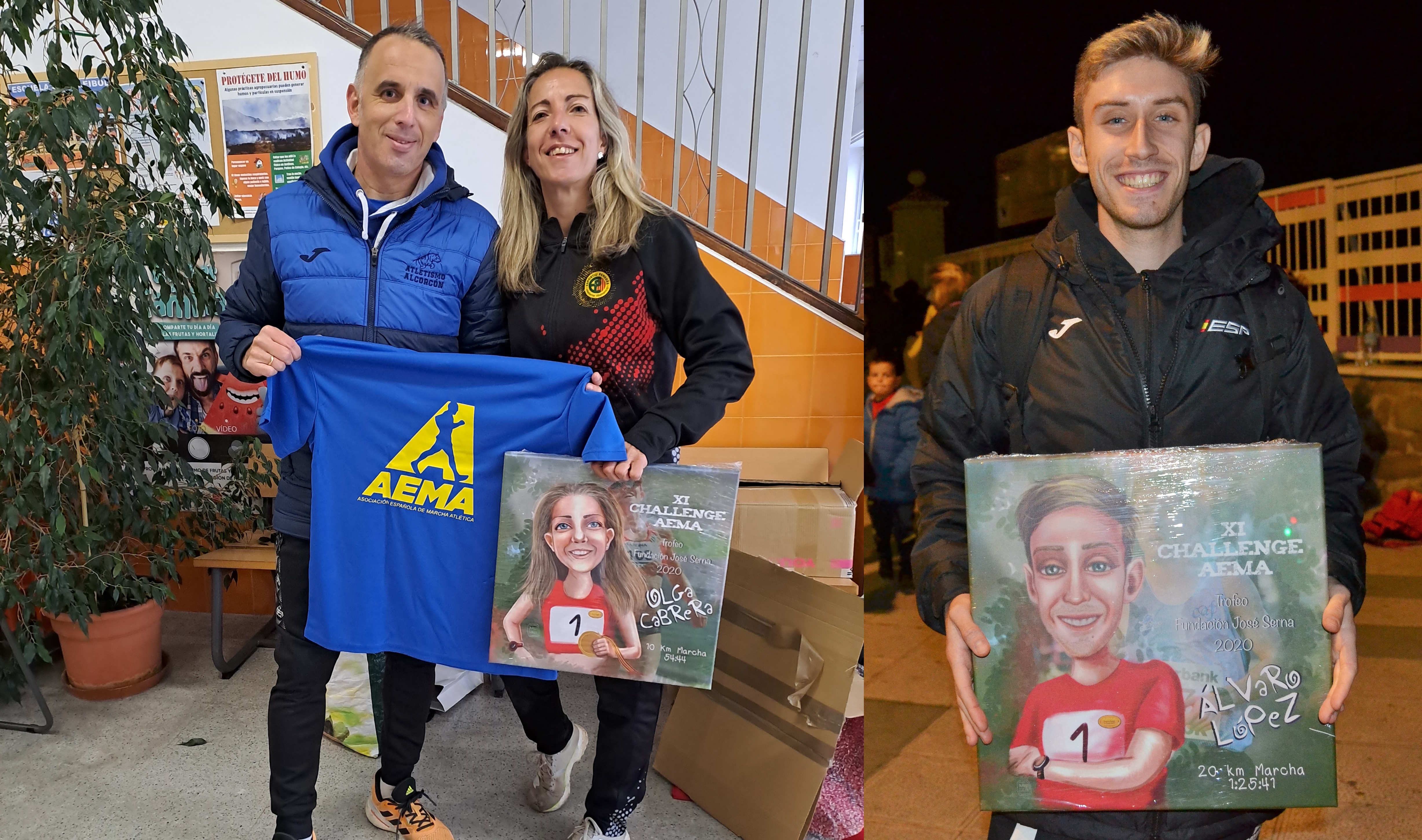 Vencedores del XI Challenge AEMA - Trofeo "Fundación José Serna" 2020