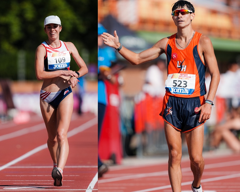 Campeonato de España Sub-23 . 10.000 m Marcha - Badajoz
