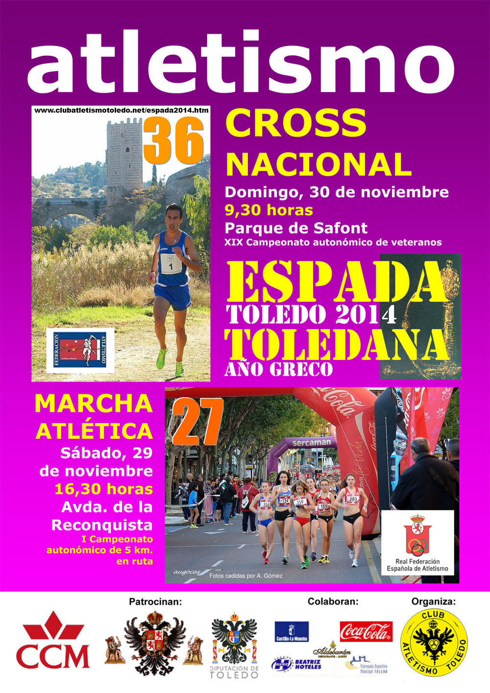 Próximas citas: Toledo y Guadix