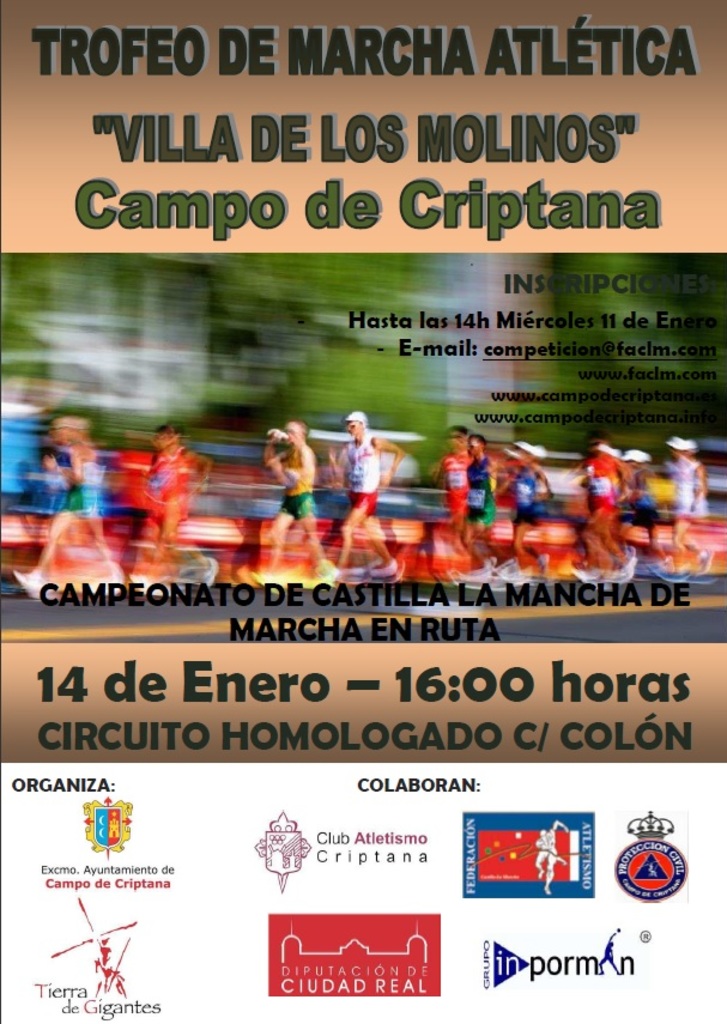 "Tº Villa de los Molinos" de Campo de Criptana, 14 de enero
