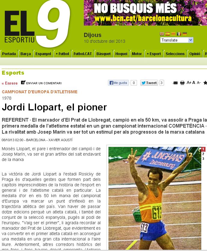 "Jordi Llopart, el pioner"