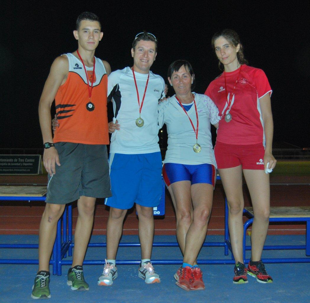 DAVID MATEOS Y Mª JOSÉ BRIZ, CAMPEONES DE MADRID ABSOLUTOS