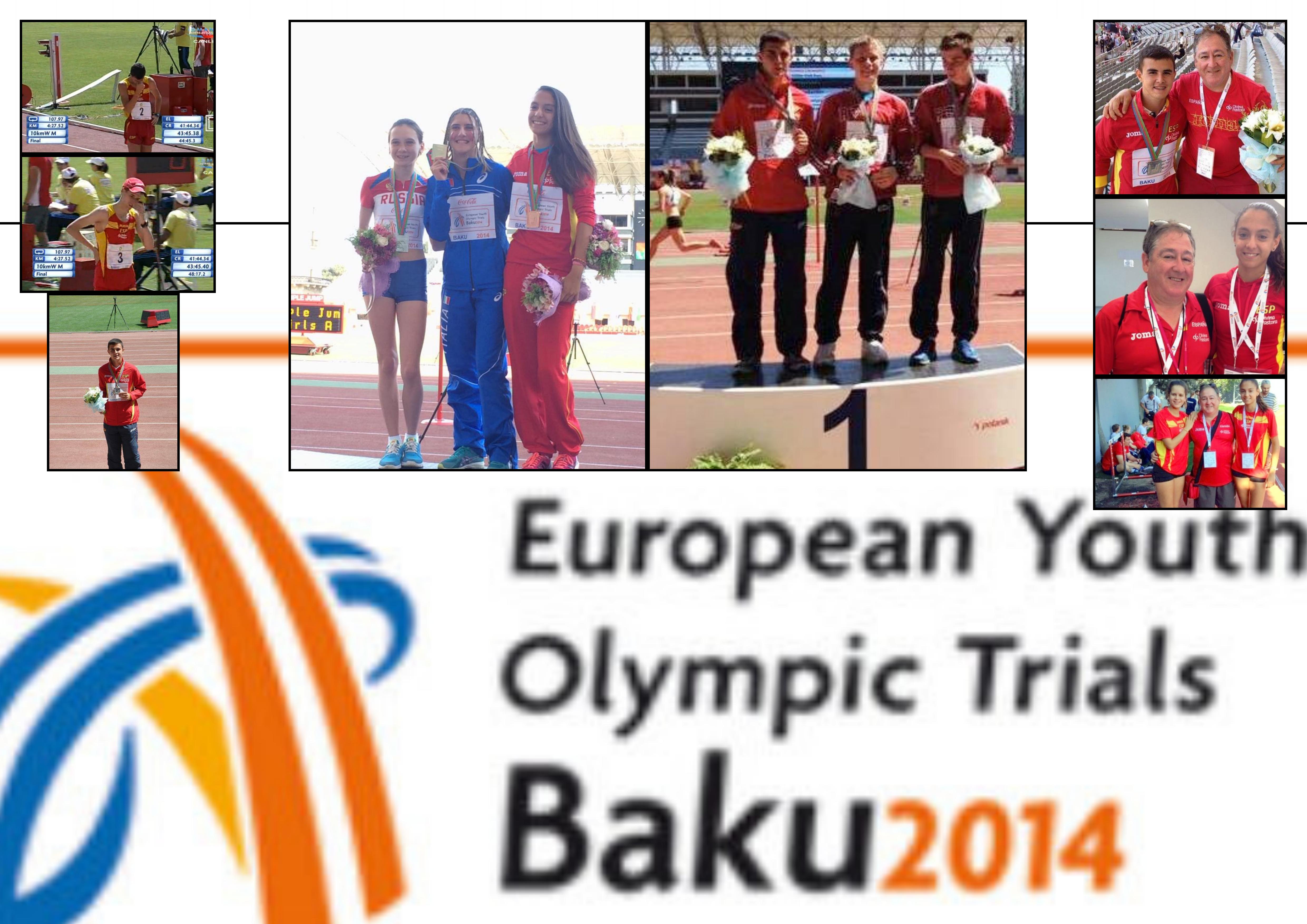 Manuel Bermúdez e Irene Vázquez, Plata y Bronce en Bakú